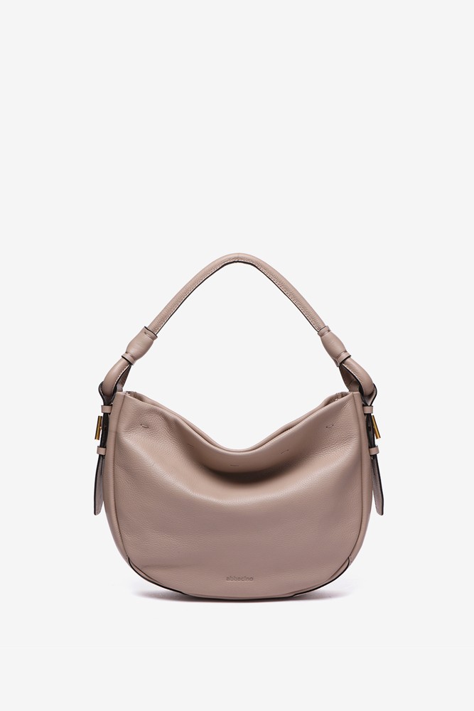 Abbacino Bolso de hombro en piel beige ÚLTIMAS EDICIONES