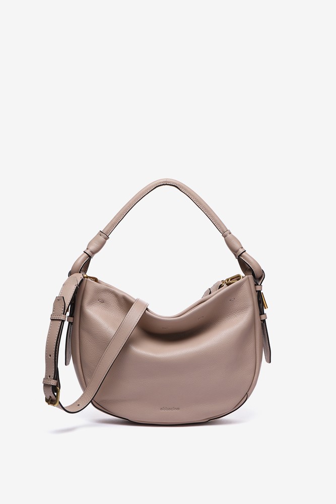 Abbacino Bolso de hombro en piel beige ÚLTIMAS EDICIONES