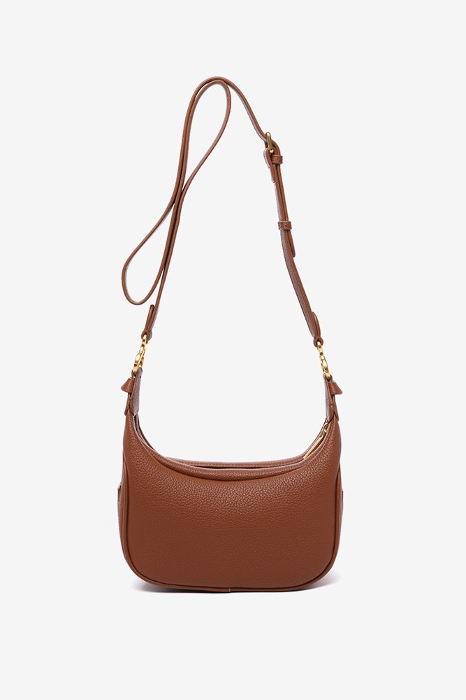 Abbacino Bandolera con borla en materiales reciclados cognac Grandes descuentos