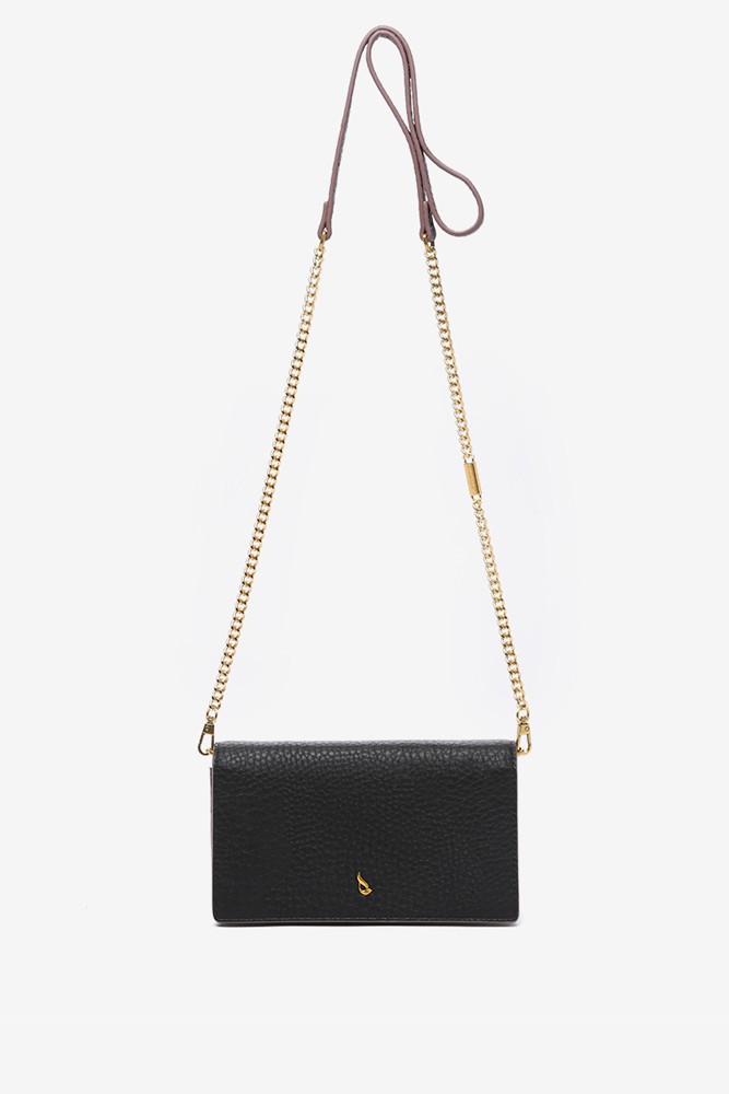 Abbacino Bandolera mini en negro Limitado a 3 días
