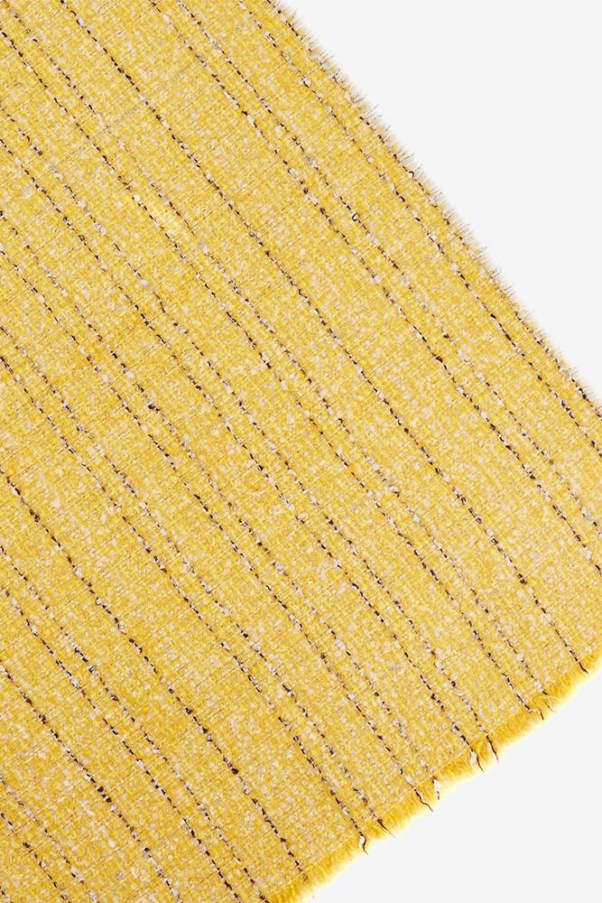 Abbacino Bufanda con estampado a rayas en ámbar Outlet