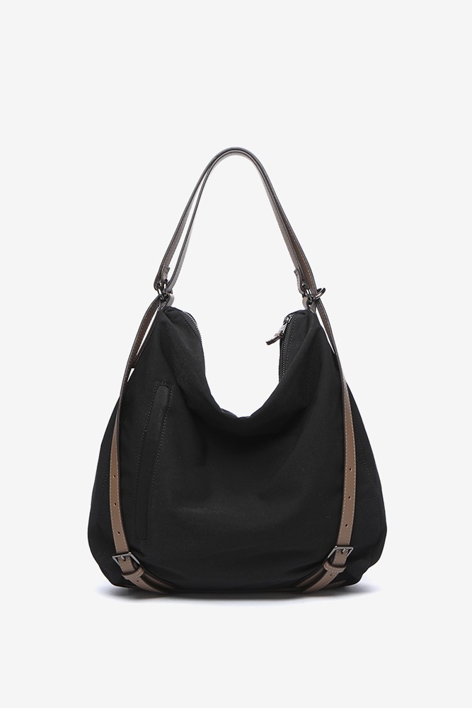 Abbacino Bolso-mochila acolchado en materiales reciclados negro Los más vendidos