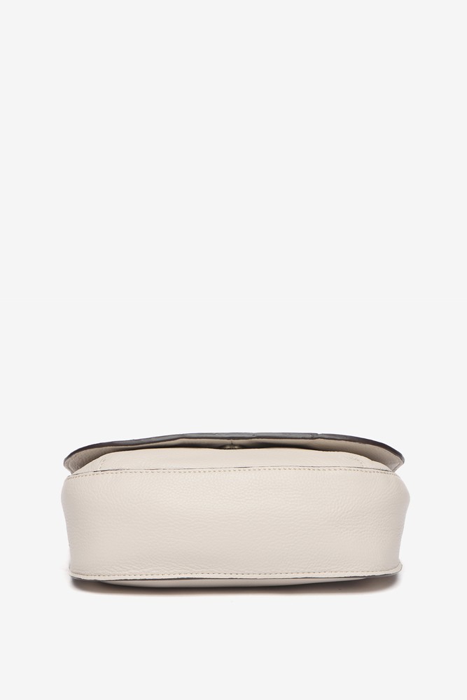 Abbacino Bandolera de piel trenzada en beige Rebajas top