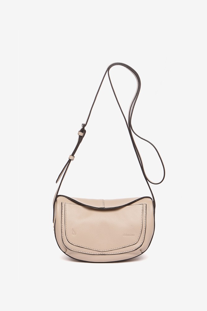 Abbacino Bandolera pequeña de piel en beige Envío gratis