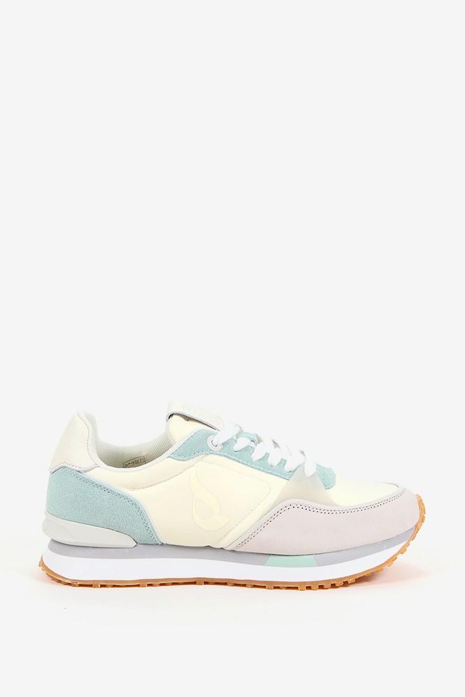 Abbacino Zapatilla de mujer en verde
