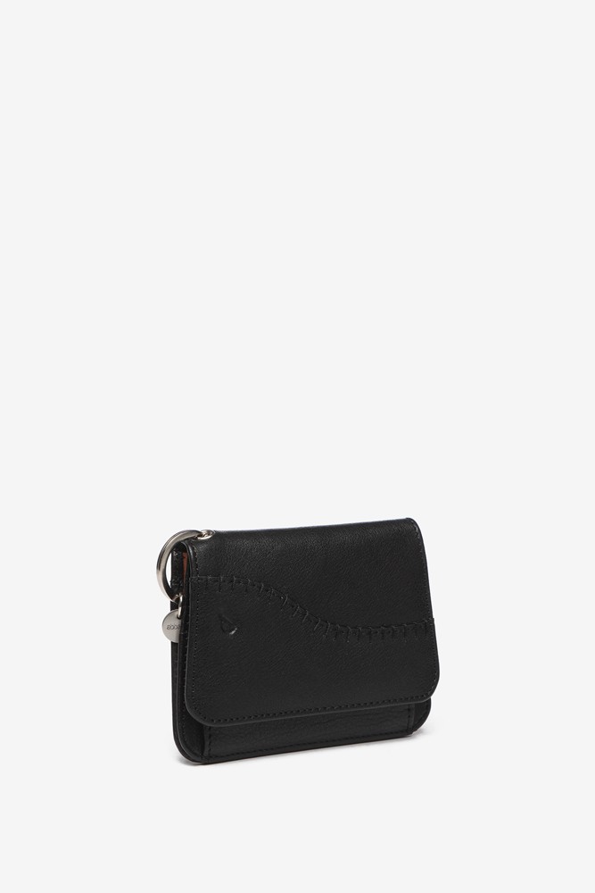 Abbacino Monedero de piel en negro