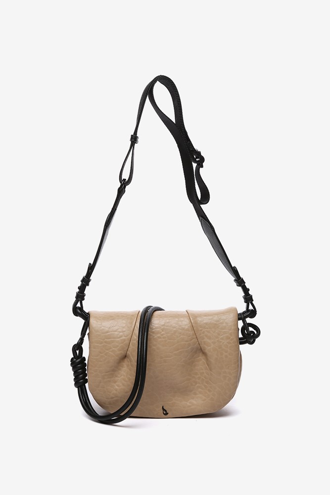Abbacino Bandolera en materiales reciclados beige Mejor oferta