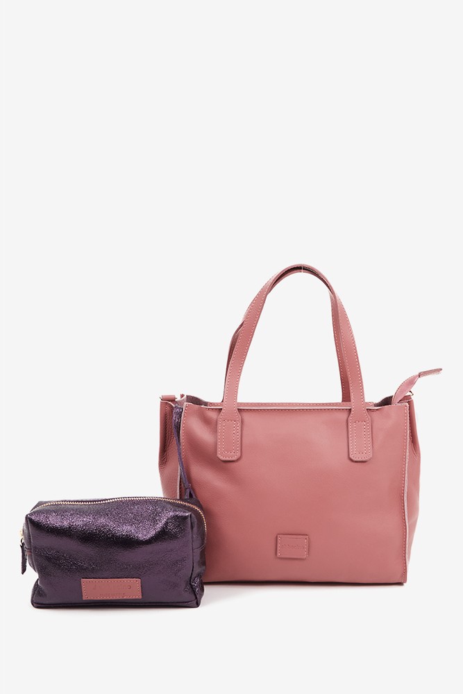 Abbacino Bolso shopper pequeño en piel rosa Envío gratis