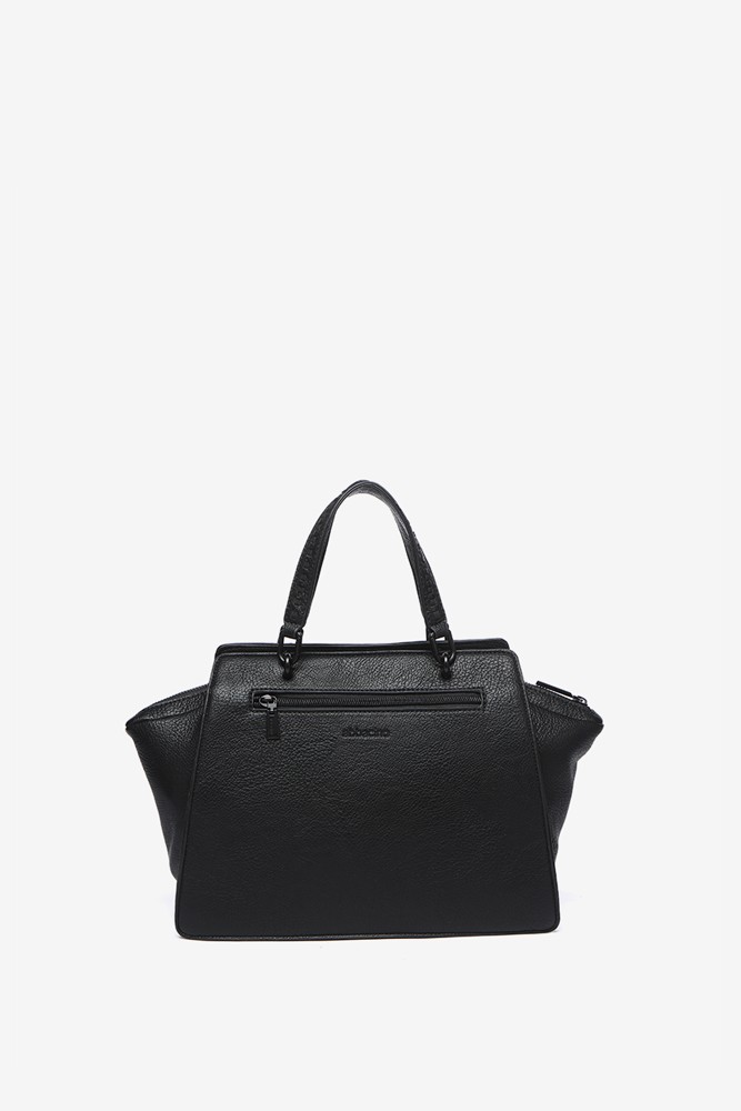 Abbacino Bolso de mano en materiales reciclados negro Envío internacional gratuito