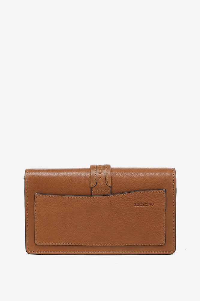 Abbacino Bandolera mini en piel cognac Ofertas de temporada