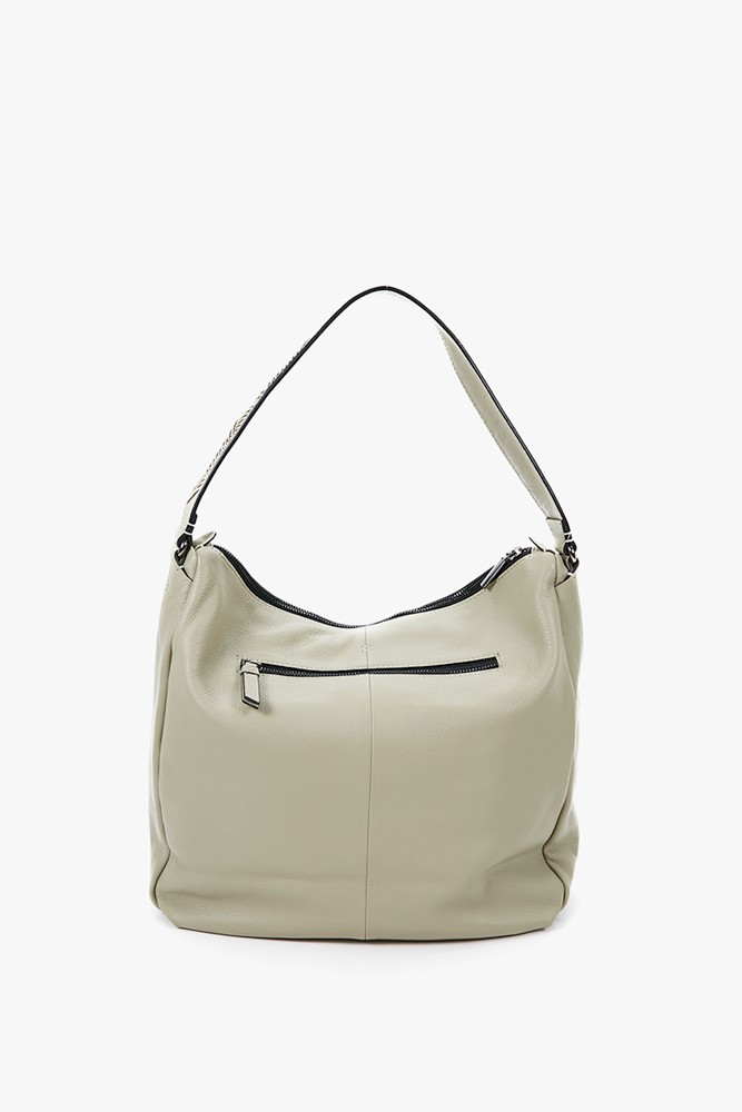 Abbacino Bolso hobo de mujer en piel verde Devoluciones gratuitas