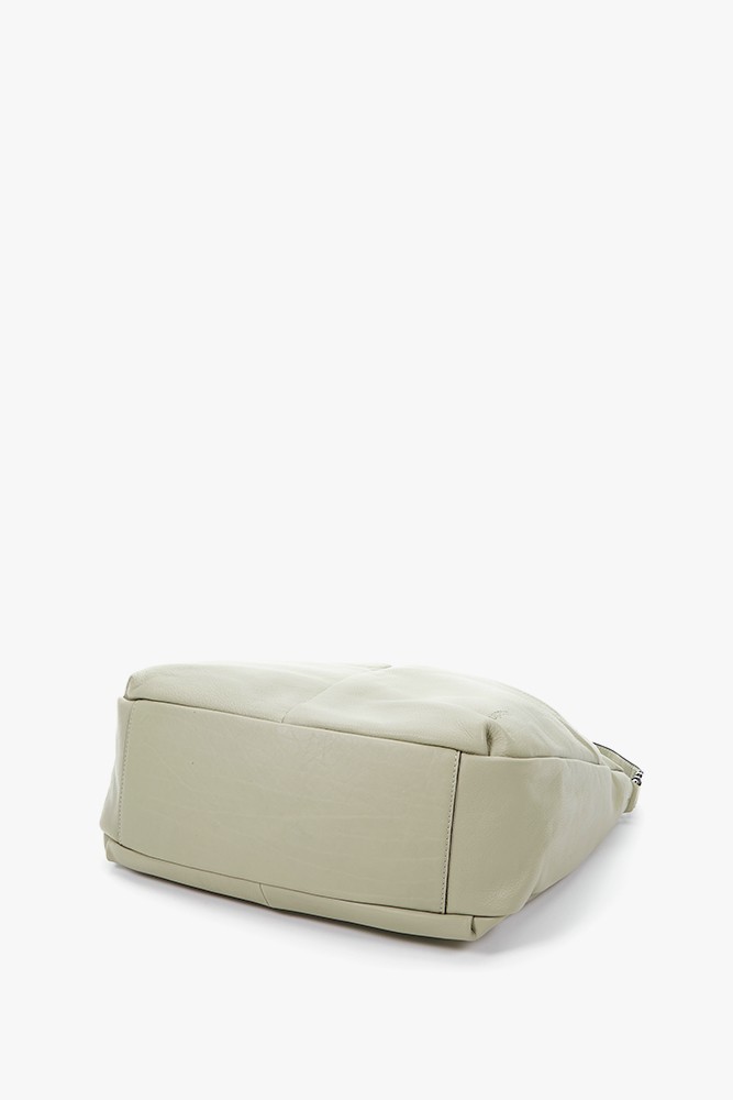 Abbacino Bolso hobo de mujer en piel verde Devoluciones gratuitas