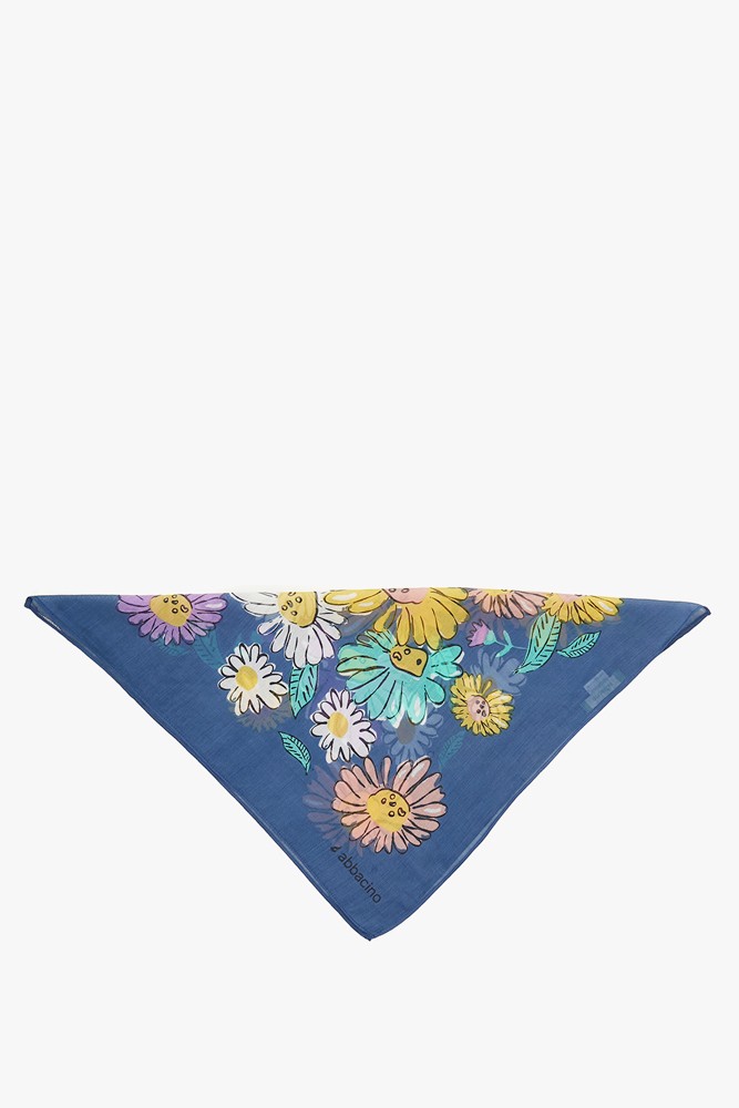 Abbacino Bandana con estampado floral en azul COMPRAR AHORA