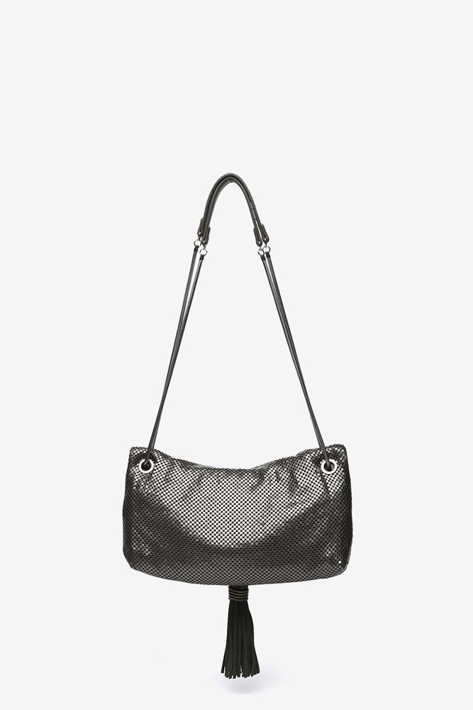 Abbacino Bolso de fiesta en malla metálica plata Outlet online
