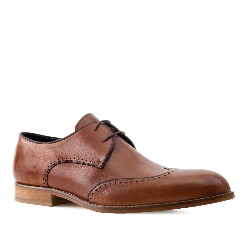 Andres machado Zapatos Blucher Piel Caoba COMPRAR AHORA
