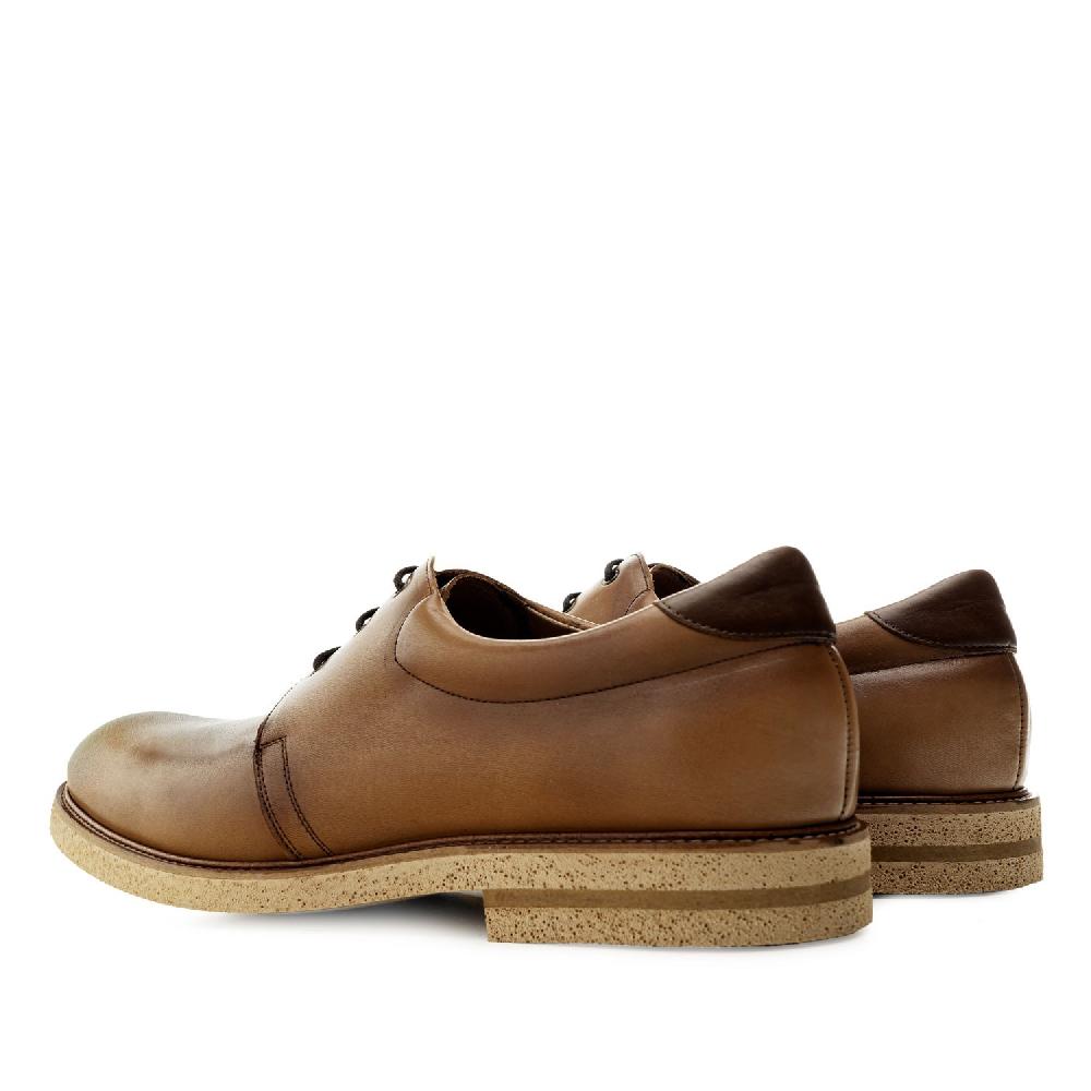 Andres machado Zapato de vestir en piel de color Cuero ÚLTIMAS EDICIONES