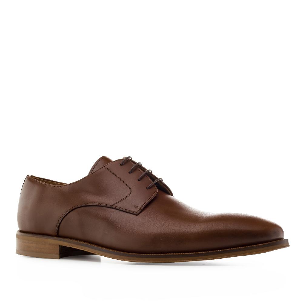 Andres machado Zapato en Cuero Marron Liquidación