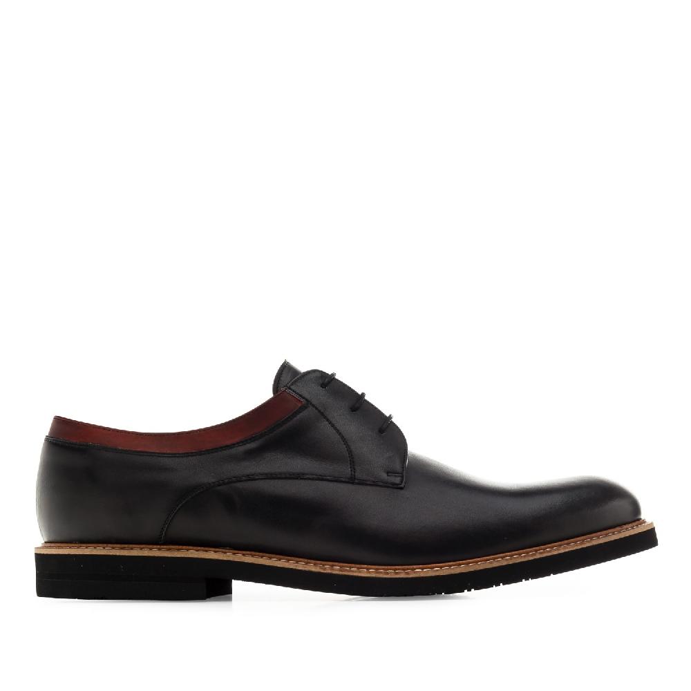 Andres machado Zapatos estilo Blucher Negro Precios de Black Friday