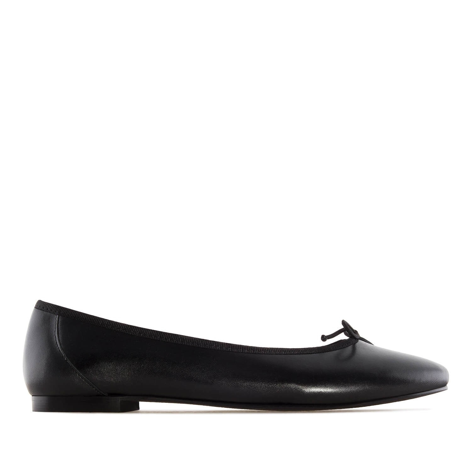 Andres machado Bailarina Piel Negro Rebajas baratas