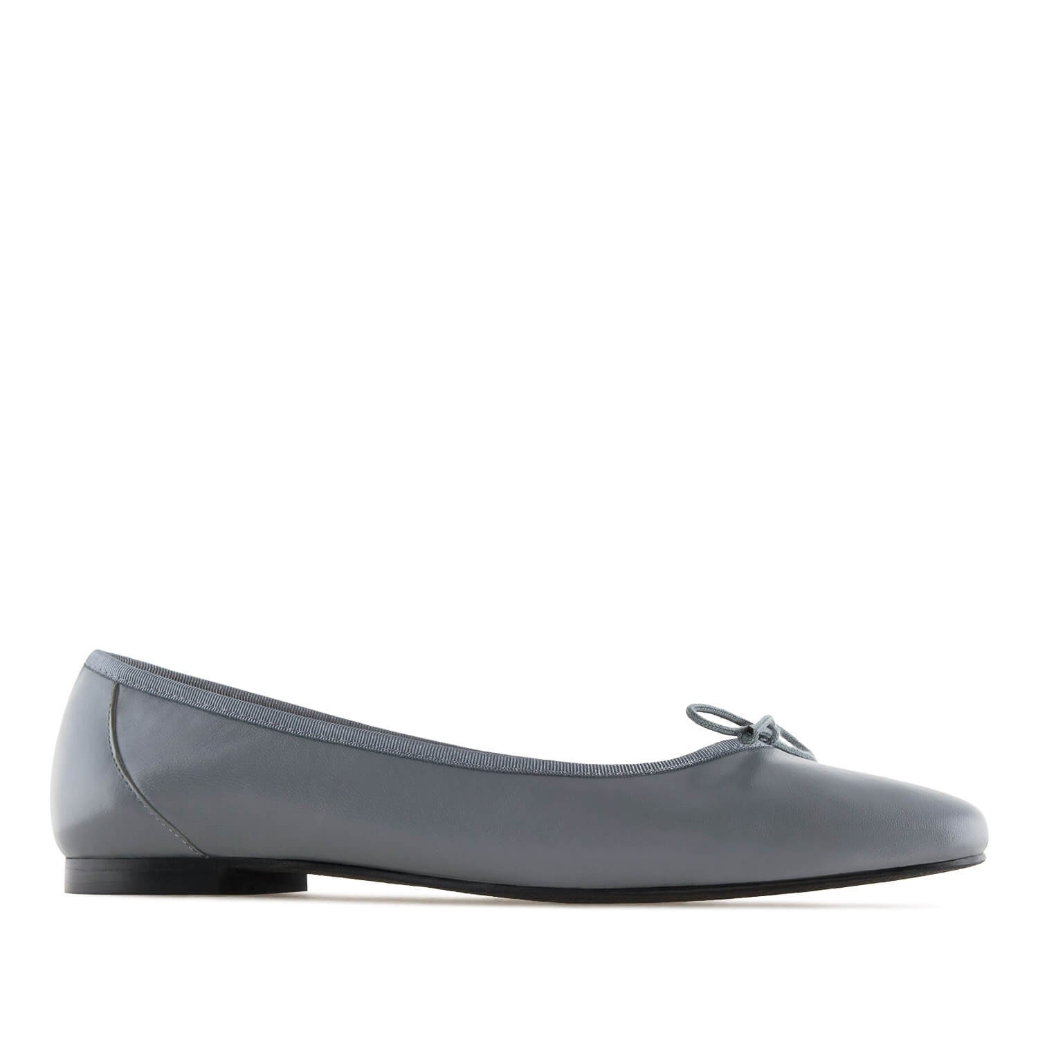 Andres machado Bailarina Piel Gris Descuento