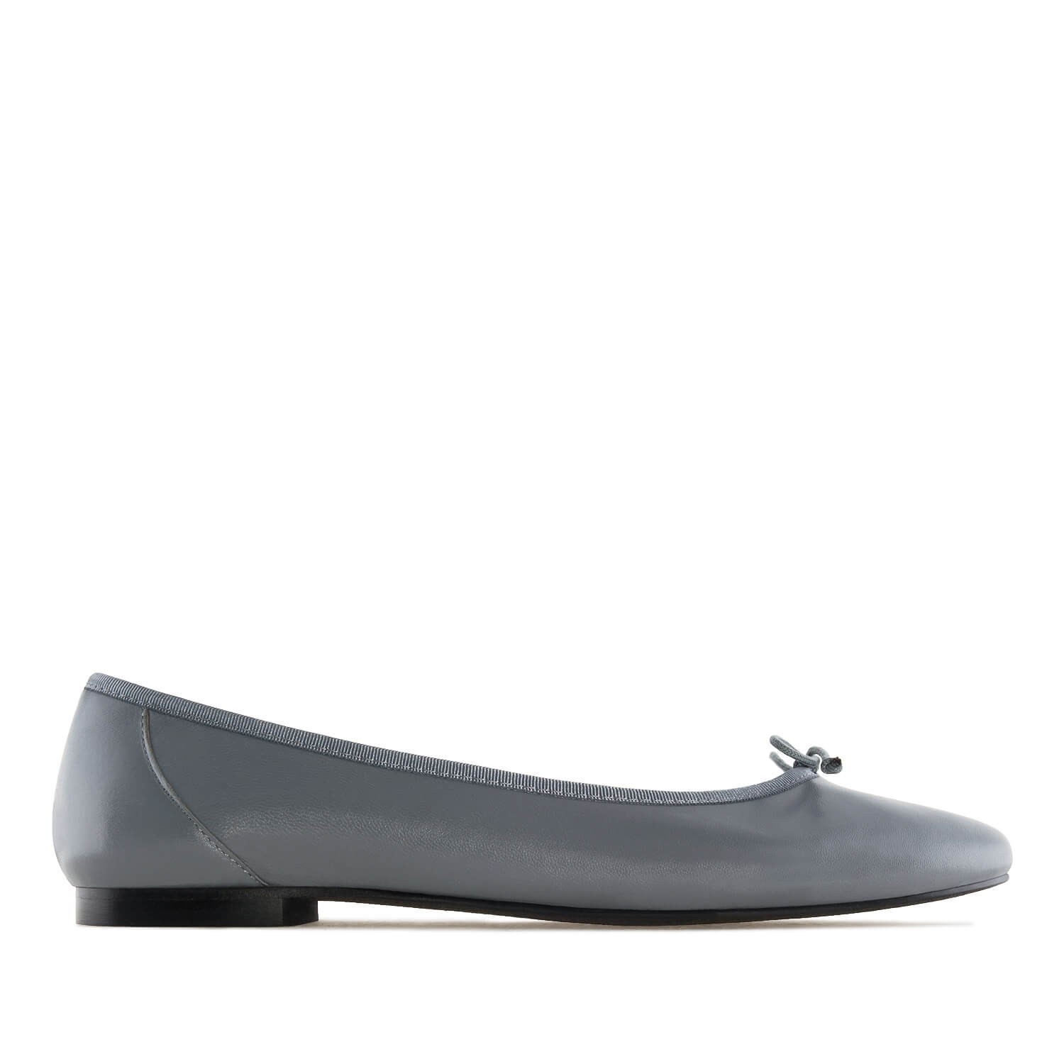 Andres machado Bailarina Piel Gris Descuento