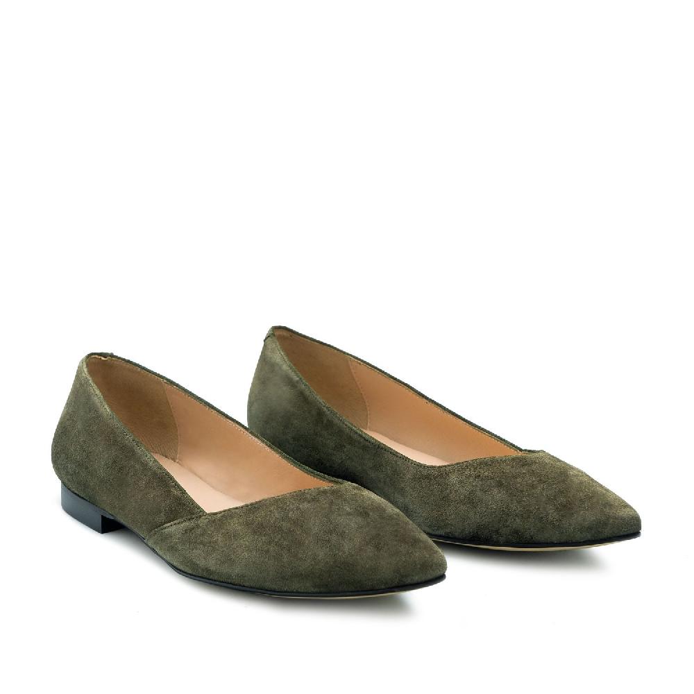 Andres machado Zapato Serraje Kaki