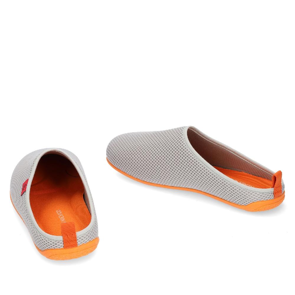 Andres machado Zapatillas Unisex de estar por casa de Verano en Rejilla Gris 2025