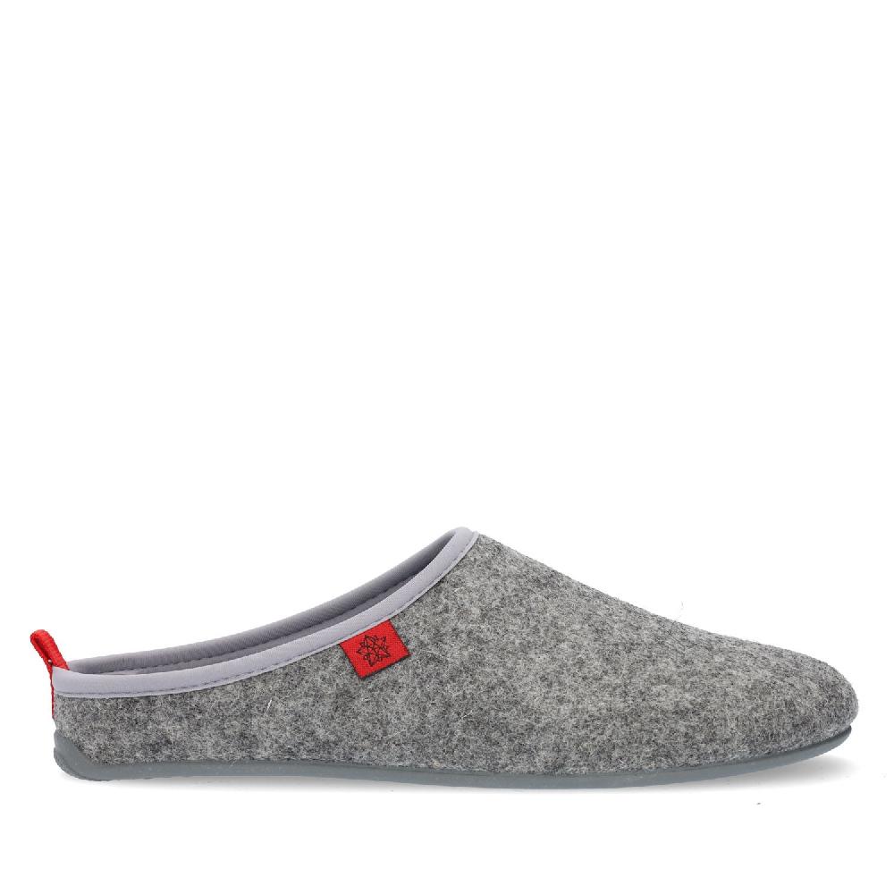 Andres machado Zapatillas Unisex en Tejido Fieltro Gris Rebajas baratas