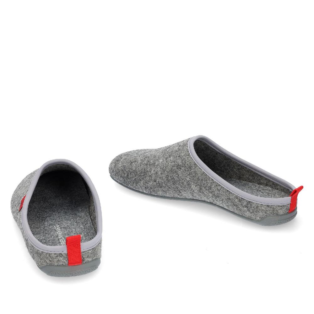 Andres machado Zapatillas Unisex en Tejido Fieltro Gris Rebajas baratas