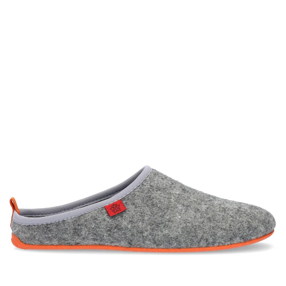 Andres machado Zapatillas Unisex en Tejido Fieltro Gris Los más vendidos