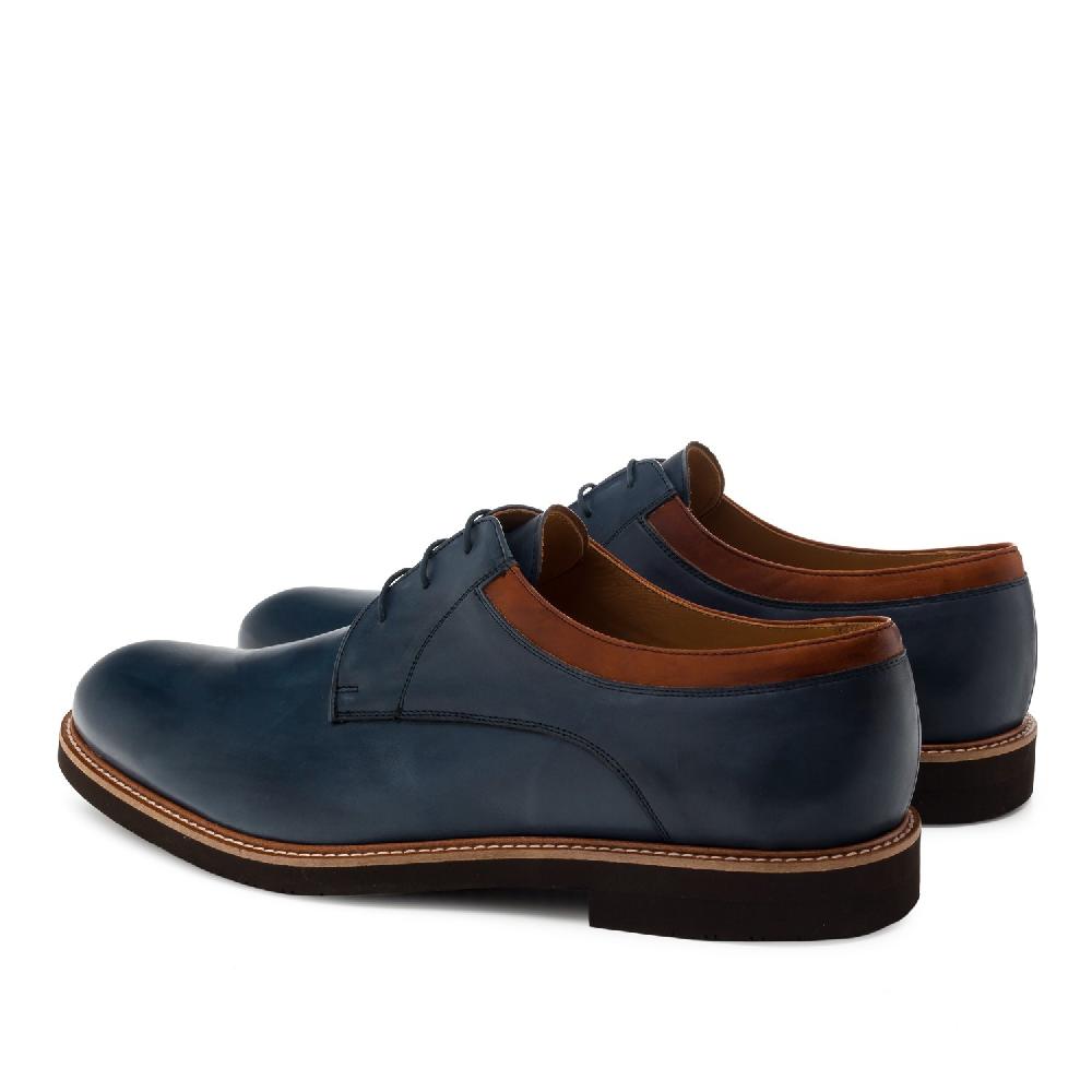 Andres machado Zapatos estilo Blucher Azul Ventas relámpago