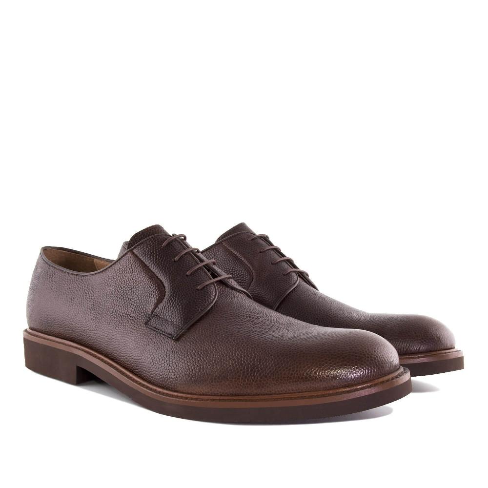 Andres machado Zapato de Piel color Marron