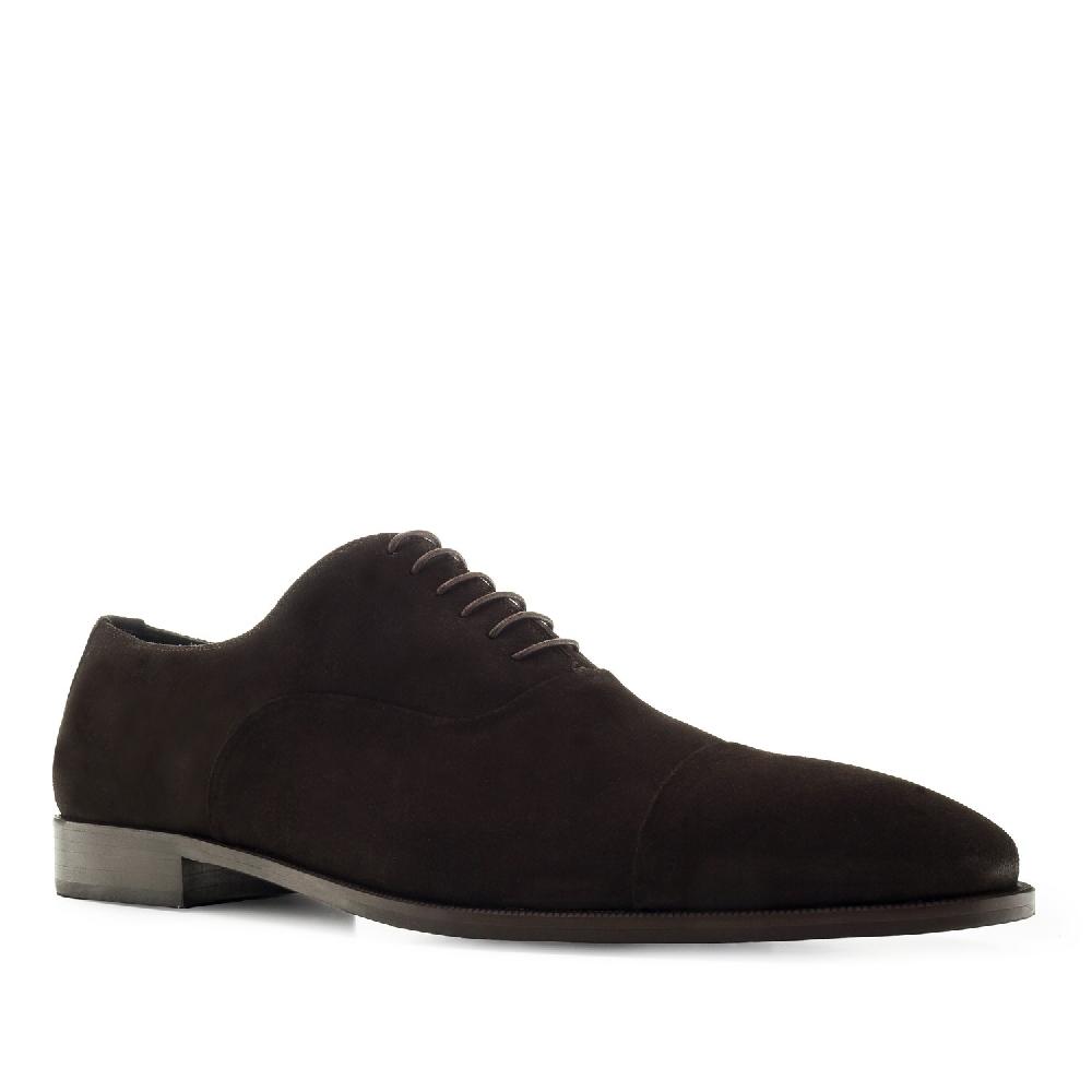 Andres machado Zapato de Vestir en Serraje Marron Envío gratis