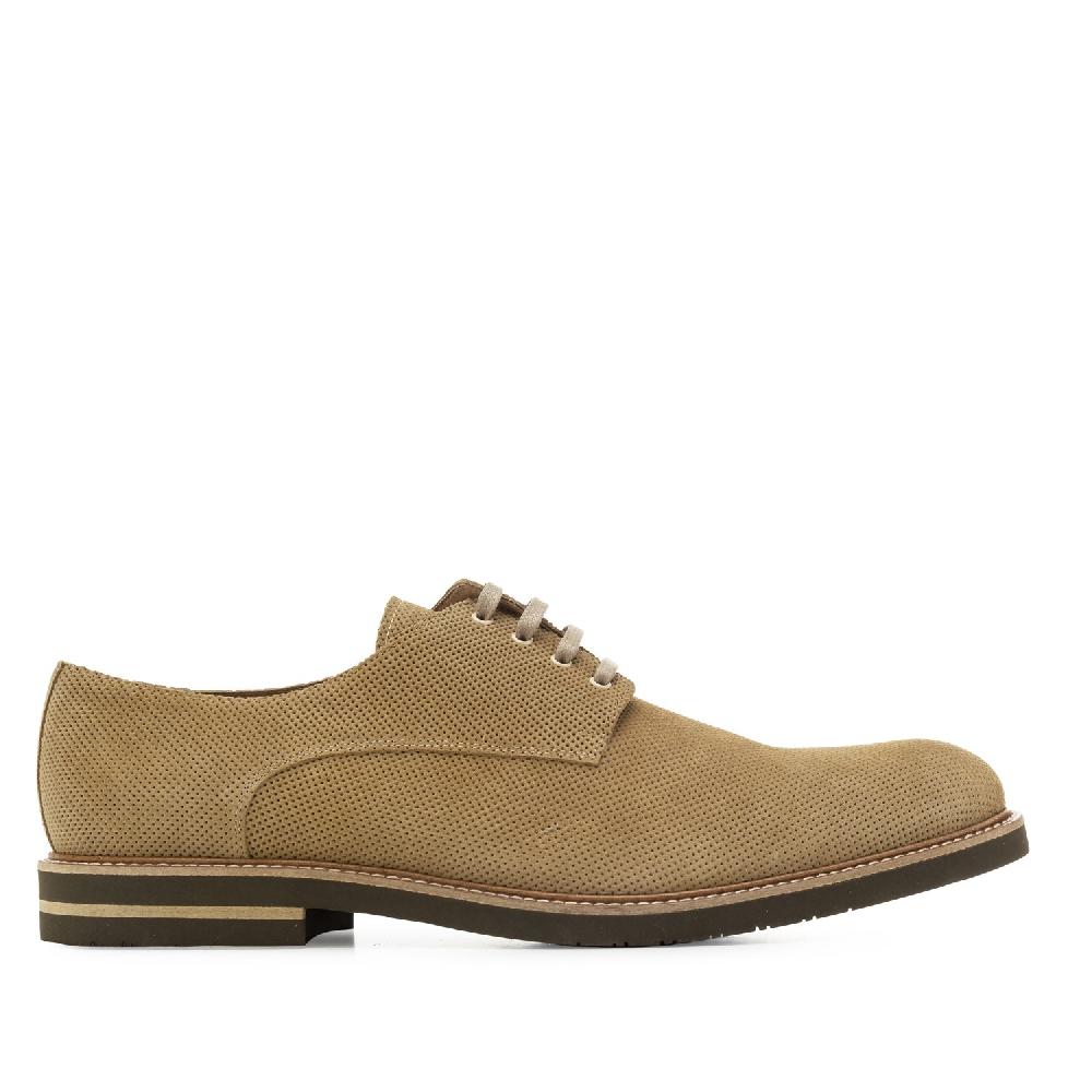 Andres machado Zapatos Serraje Camel En oferta