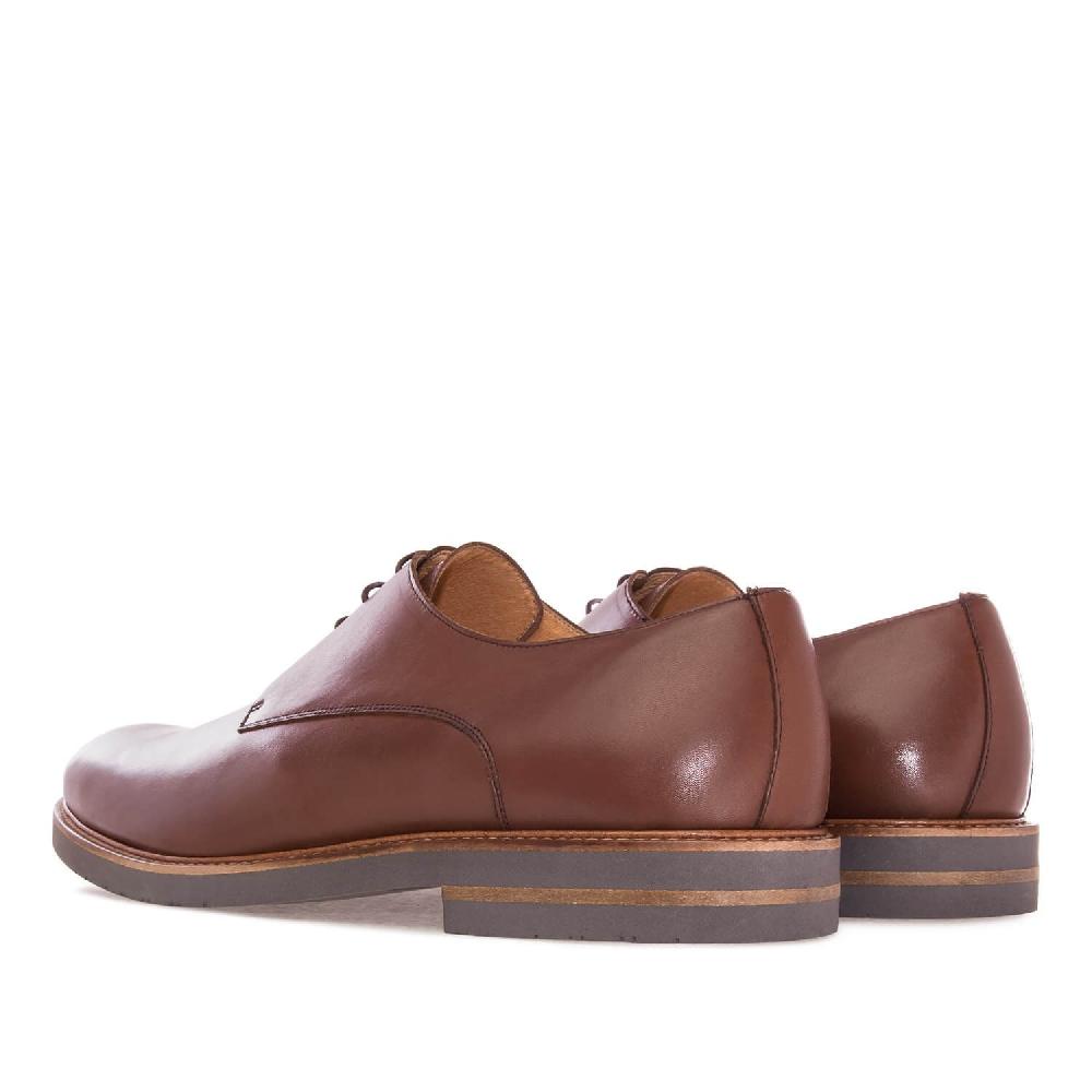 Andres machado Zapato en Cuero Marron Descuentos del mes