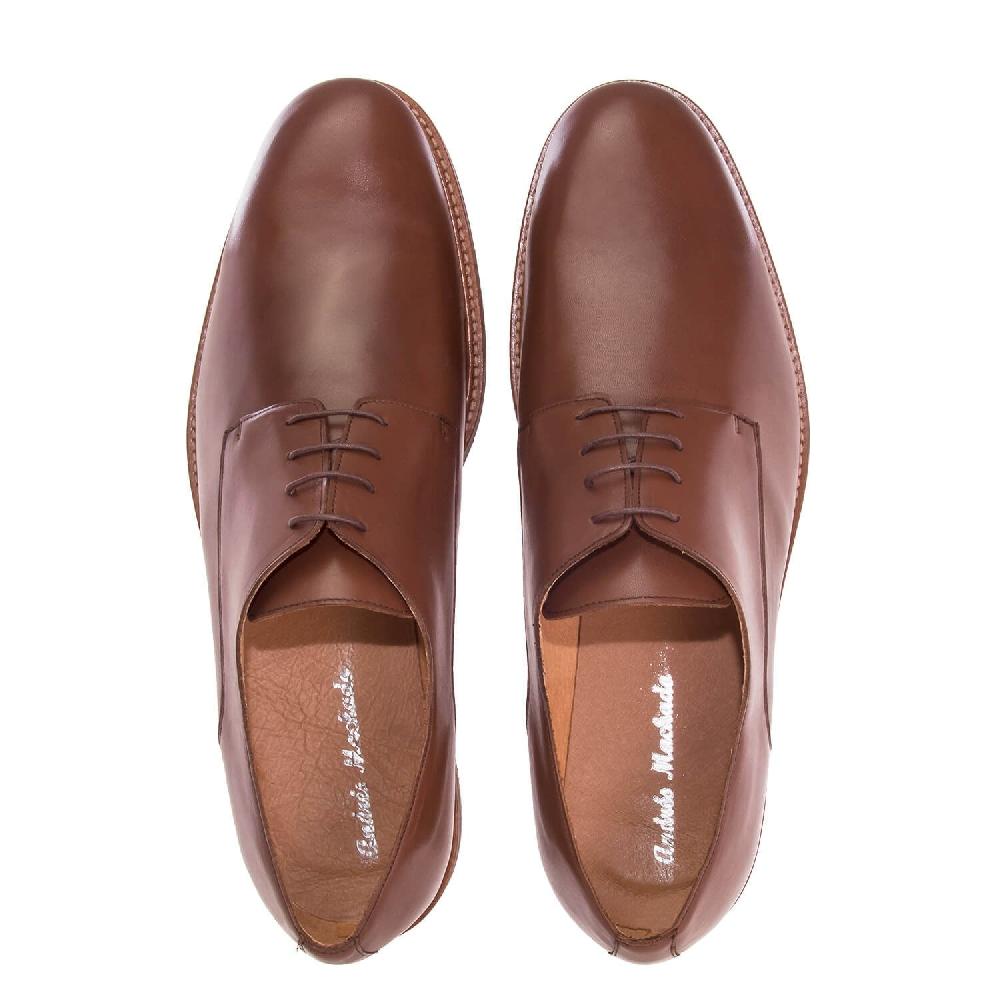 Andres machado Zapato en Cuero Marron Descuentos del mes