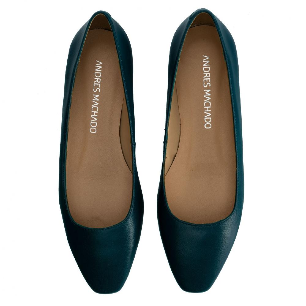 Andres machado Bailarina en piel marino En oferta