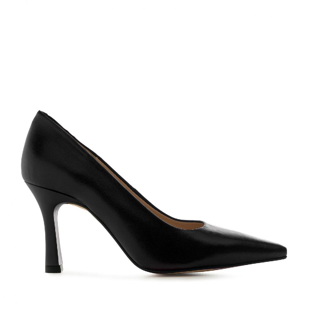Andres machado Salón en piel de color negro Descuento por venta flash