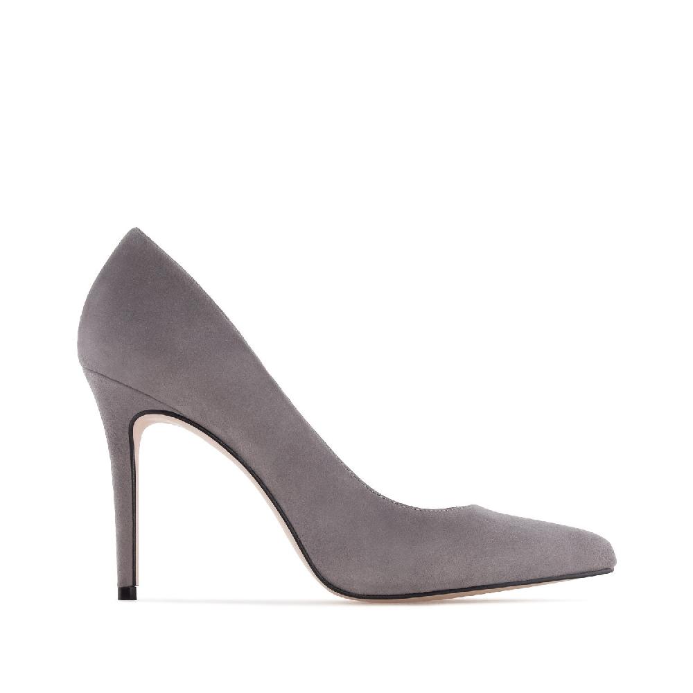 Andres machado Zapato Tacón de Ante Gris Rebajas top