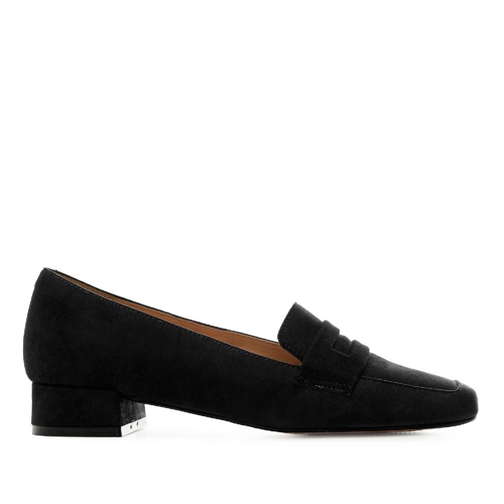 Andres machado Mocasín ante negro Descuento por venta flash