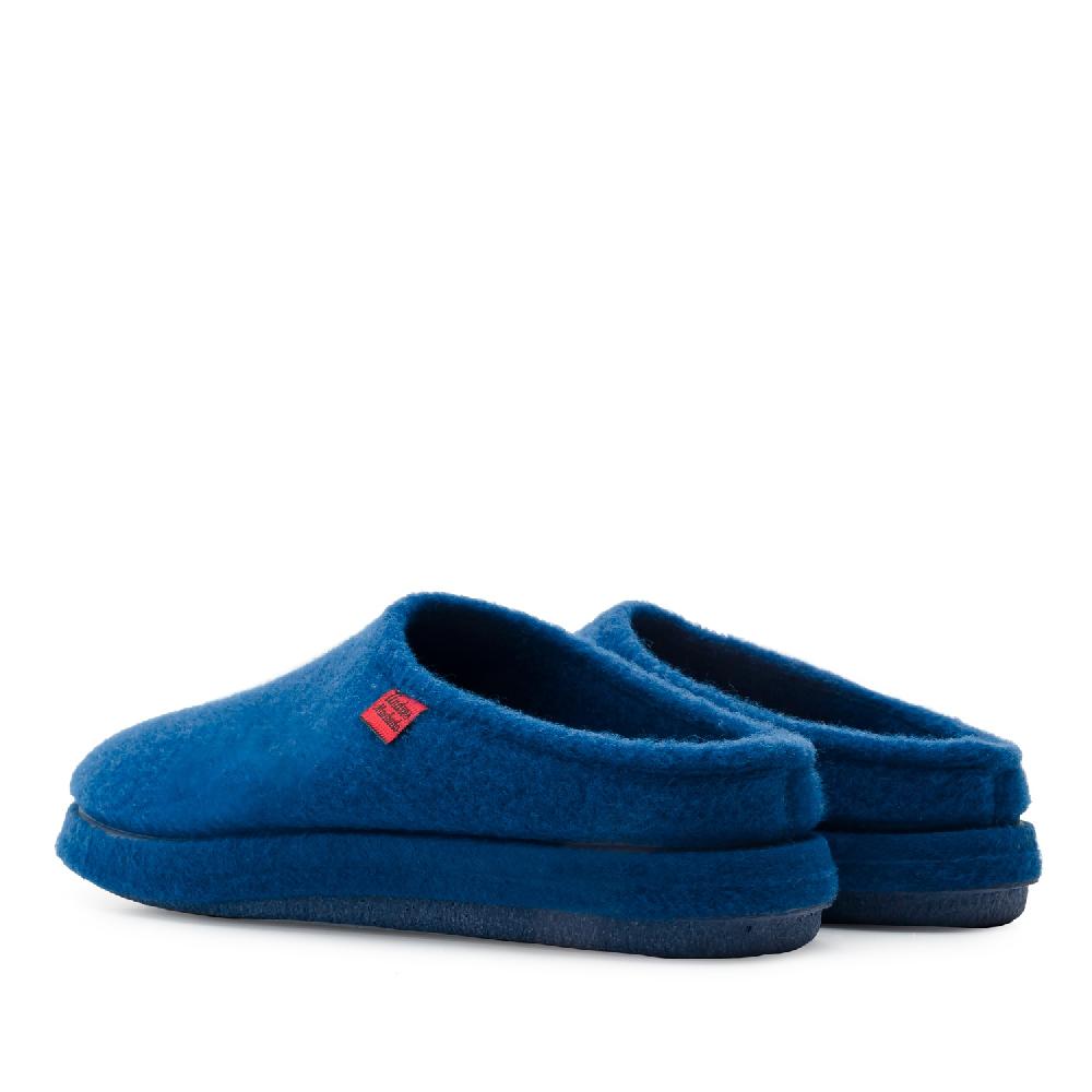 Andres machado Zapatillas Unisex en Tejido Fieltro Azul Rebajas de fábrica