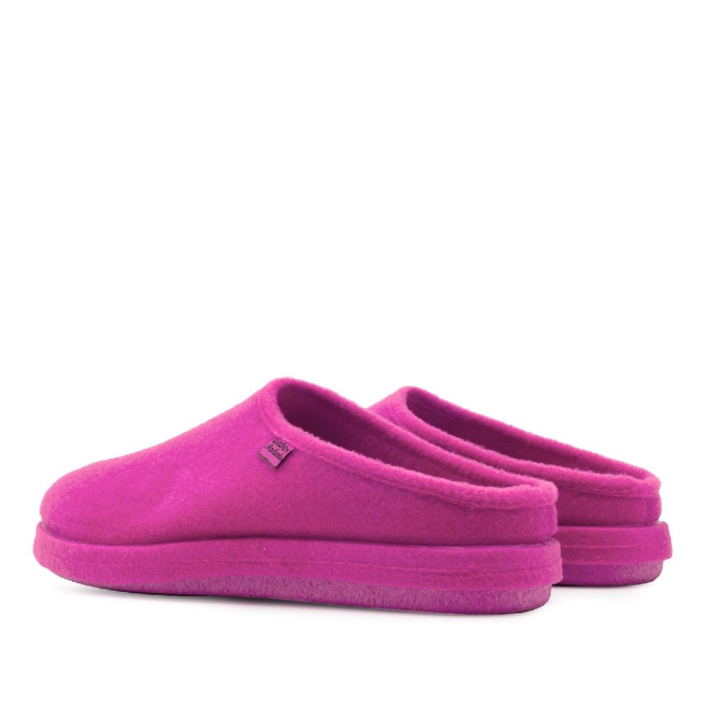 Andres machado Zapatillas Unisex en Tejido Fieltro Fuxia Descuento