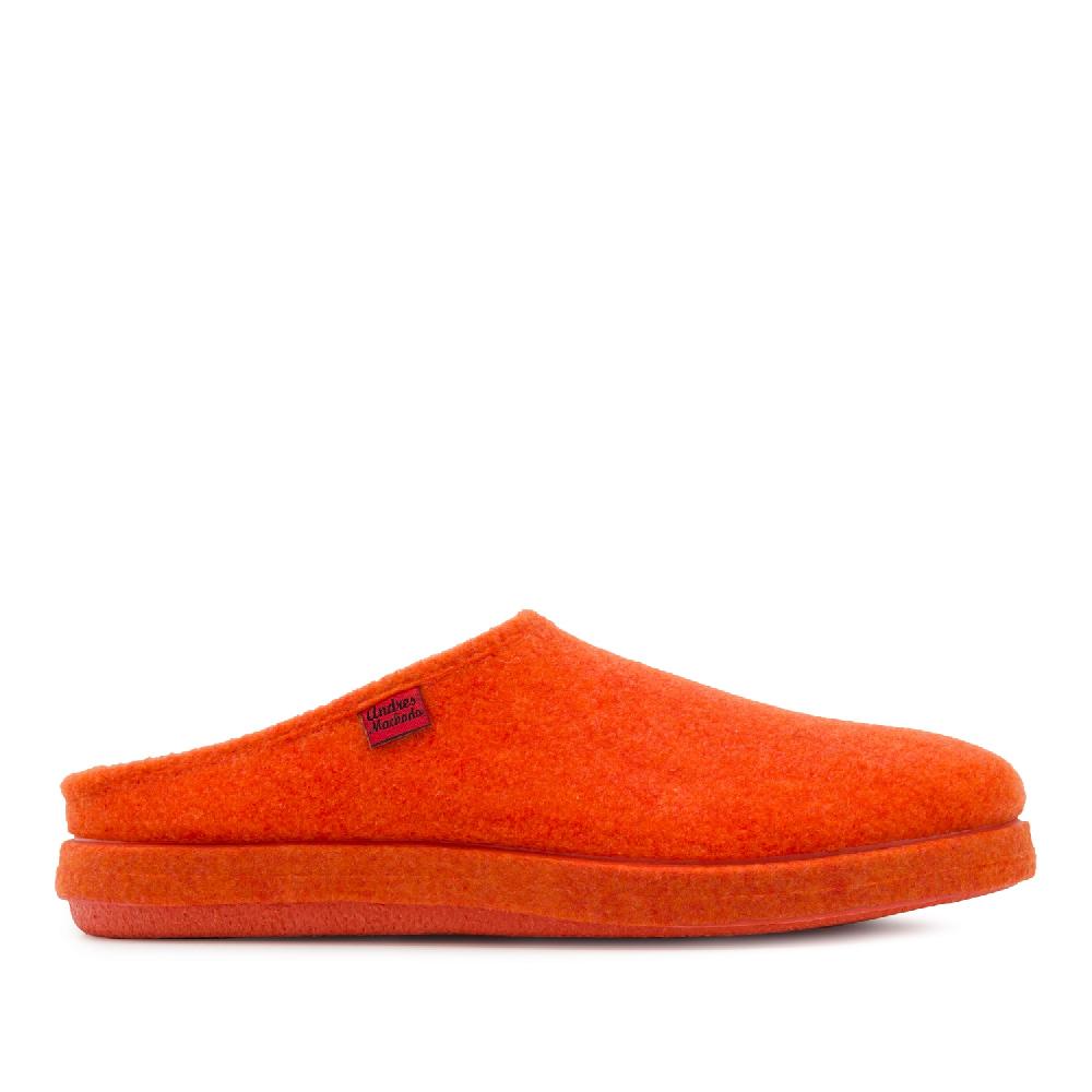 Andres machado Zapatillas Unisex en Tejido Fieltro Naranja Mejor oferta