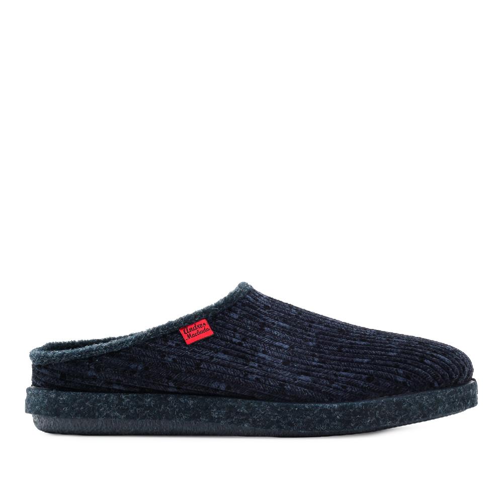 Andres machado Zapatillas Unisex en Tejido Pana Azul Rebajas top
