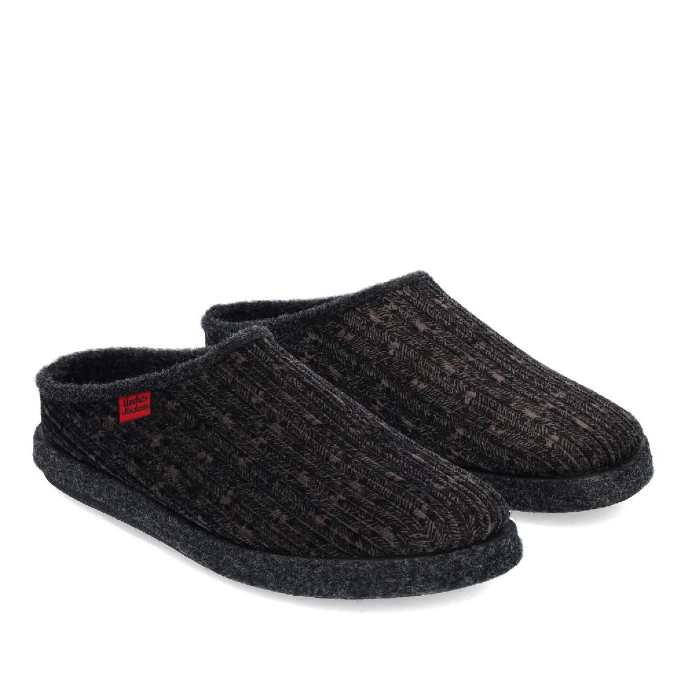 Andres machado Zapatillas Unisex en Tejido Pana Gris