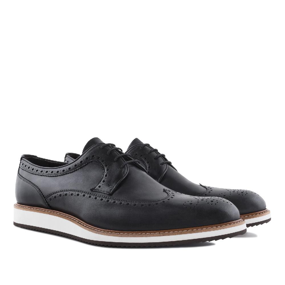Andres machado Zapato Oxfort Piel Negro