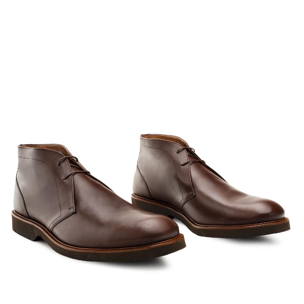 Andres machado Botin de Piel Marron