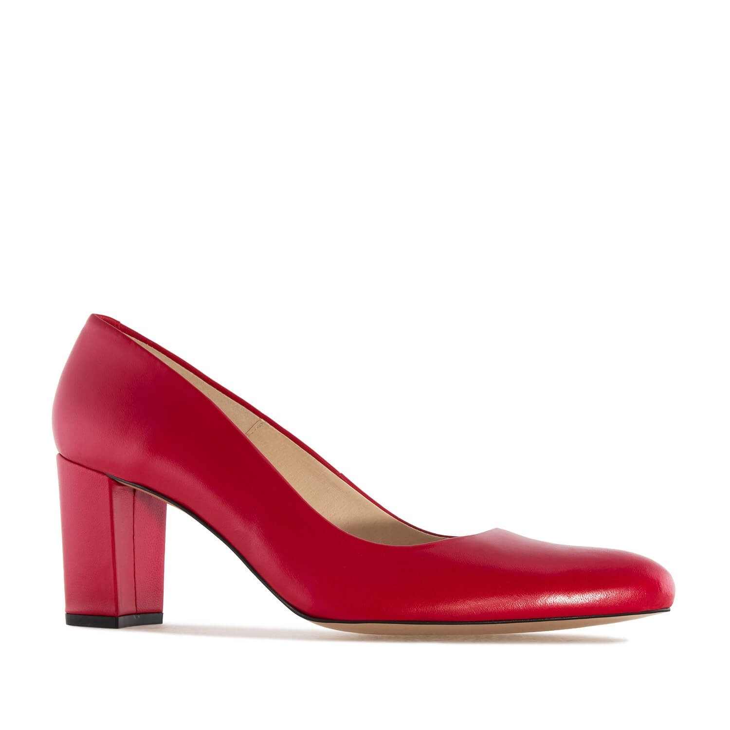 Andres machado Zapato Salón Piel Rojo Precio ultrabajo