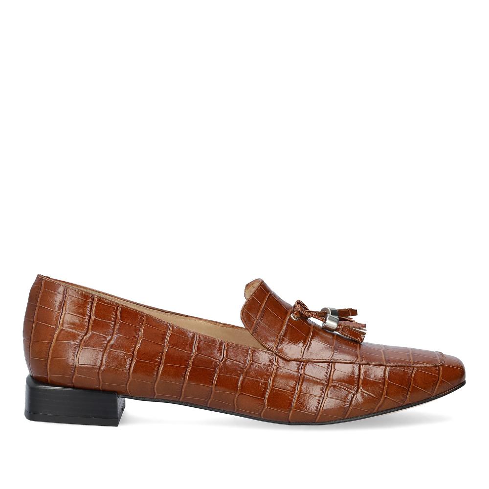 Andres machado Mocasín Piel Coco Saddle Precios de Black Friday