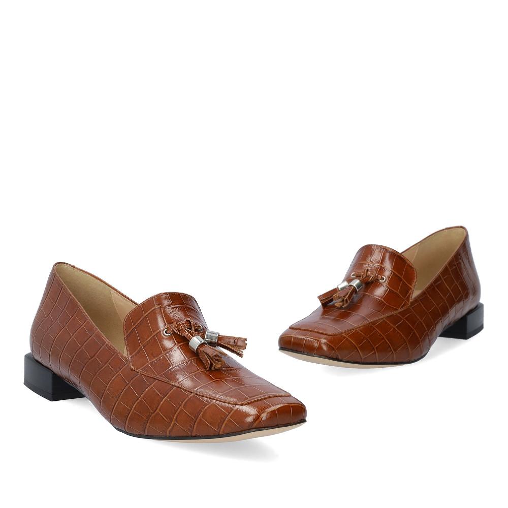 Andres machado Mocasín Piel Coco Saddle Precios de Black Friday